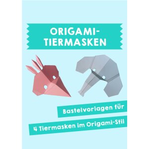 Origami-Tiermasken