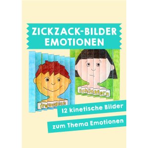 Zickzack-Bilder: Emotionen