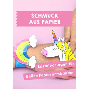 Papierarmbänder - Schmuck aus Papier