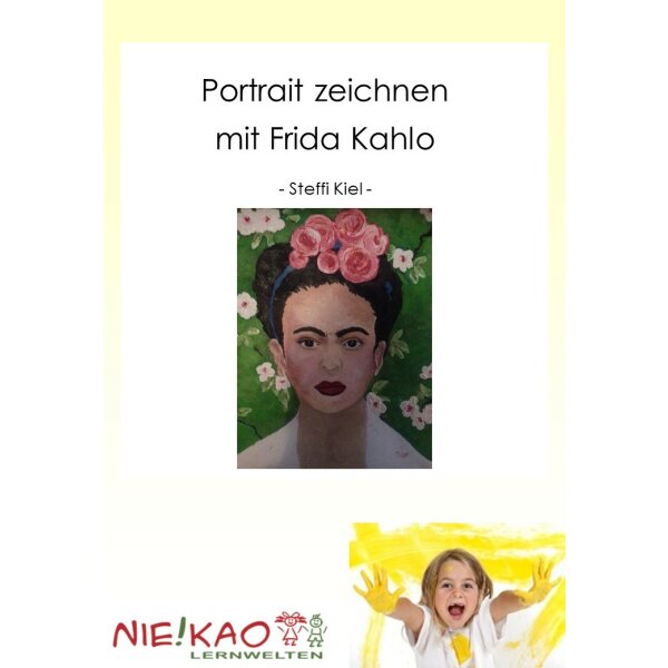 Portait zeichnen mit Frida Kahlo