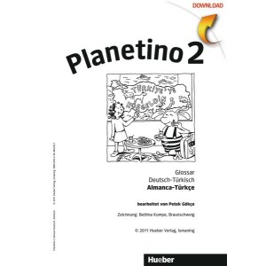Planetino 2 - Glossar Deutsch-Türkisch,...