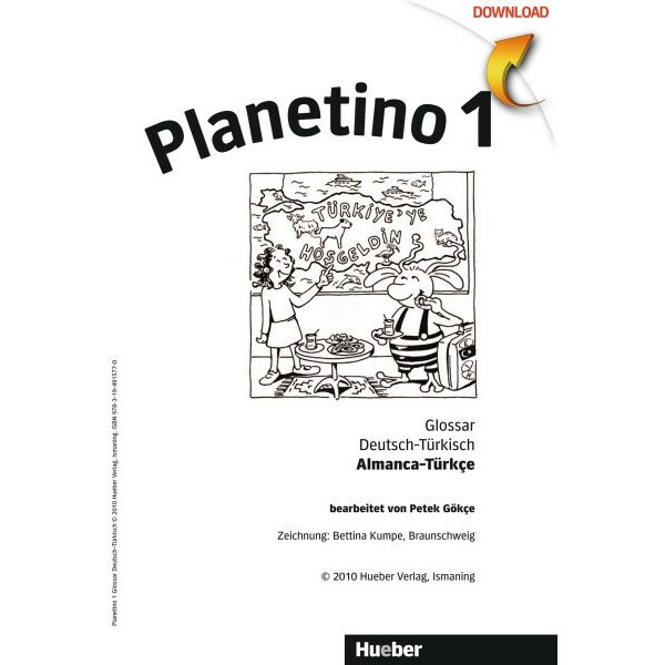 Planetino 1 - Glossar Deutsch-Türkisch, Almanca-Türkçe