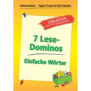 7 Lese-Dominos: Einfache Wörter