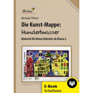Die Kunstmappe: Hundertwasser (Schullizenz)