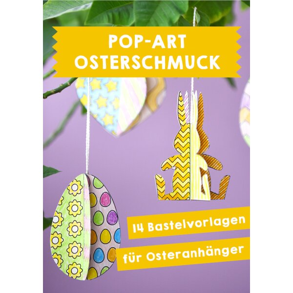 Osterschmuck - Pop-Art