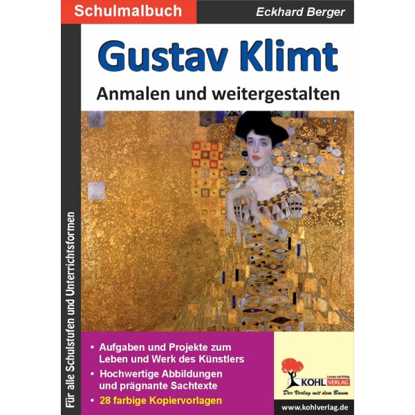 Gustav Klimt ... anmalen und weitergestalten