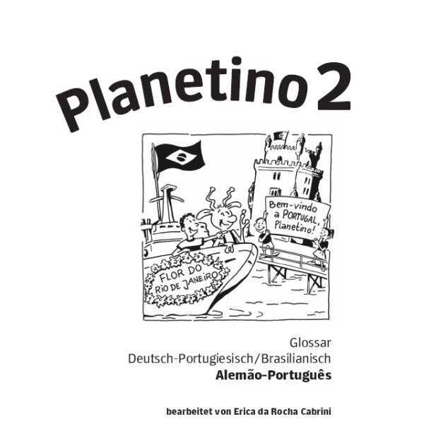 Planetino 2 - Glossar Deutsch - Portugiesisch / Brasilianisch, Alemao-Portugês