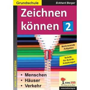 Zeichnen können: Menschen, Häuser, Verkehr...