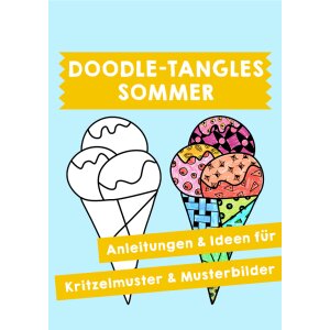 Sommer - Doodle tangels