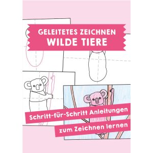 Geleitetes Zeichnen - Wilde Tiere