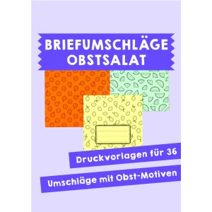 Briefumschläge "Obstsalat"