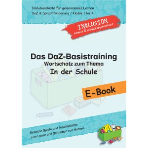 Wortschatz zum Thema In der Schule - Daz-Basistraining