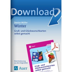 Winter - Gruß- und Glückwunschkarten selbst...