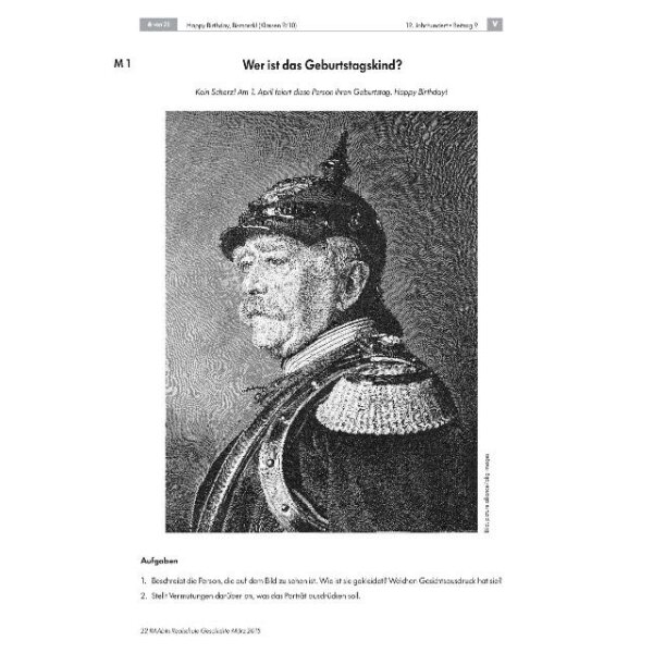 Happy Birthday, Bismarck! - Der Eiserne Kanzler feiert seinen 200. Geburtstag