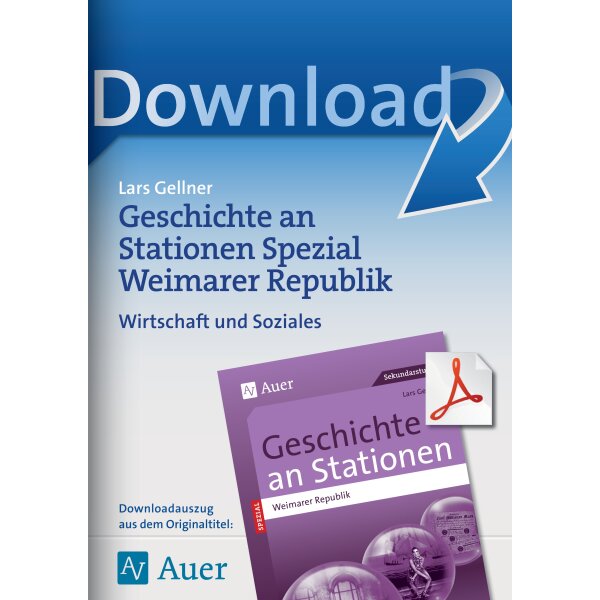 Wirtschaft und Soziales - Geschichte an Stationen