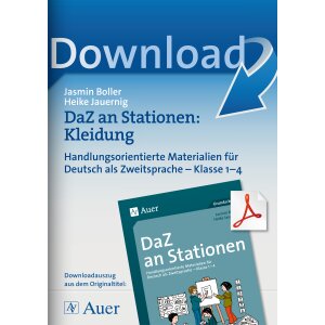 Kleidung - DaZ an Stationen