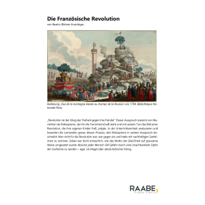 Die Französische Revolution