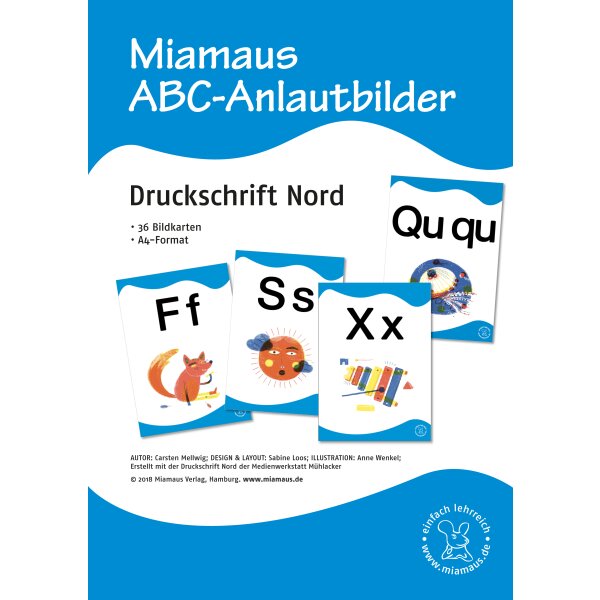 ABC-Anlautbilder (Grundschrift Nord)