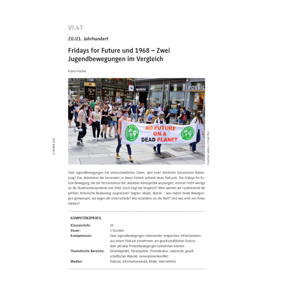 Fridays for Future und 1968