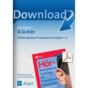 A la mer - Hörkompetenz Klasse 5/6