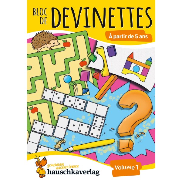 Bloc de devinettes - À partir de 5 ans, volume 1