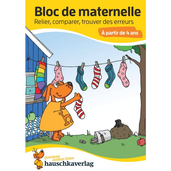 Bloc de maternelle - Relier, comparer, trouver des erreurs