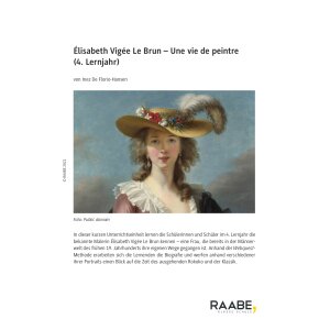 Élisabeth Vigée Le Brun: Une vie de peintre