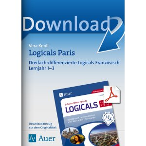 Paris - Dreifach-differenzierte Logicals Französisch