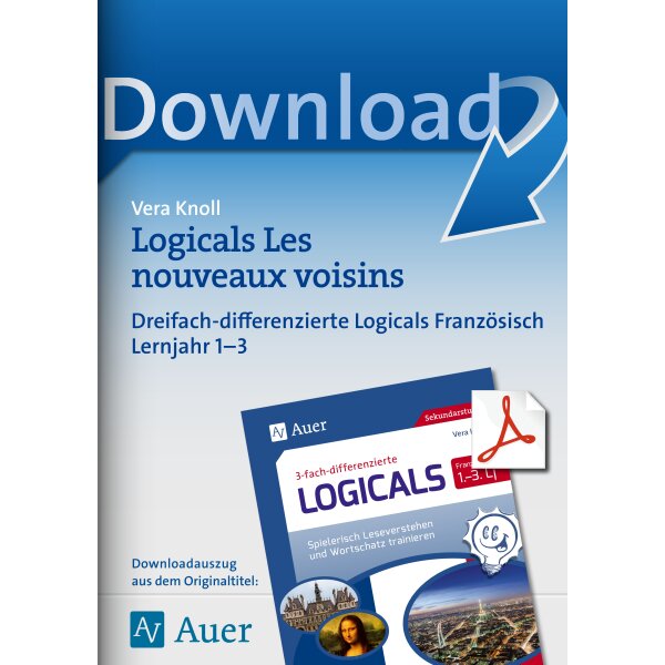 Les nouveaux voisins - Dreifach-differenzierte Logicals Französisch