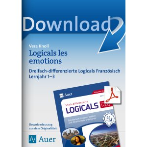 Les emotions - Dreifach-differenzierte Logicals...