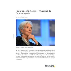 Un portrait de Christine Lagarde