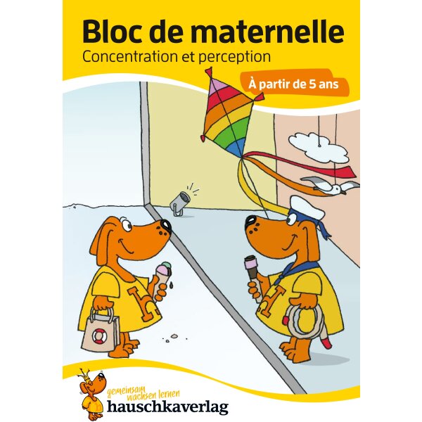 Bloc de maternelle - Concentration et perception