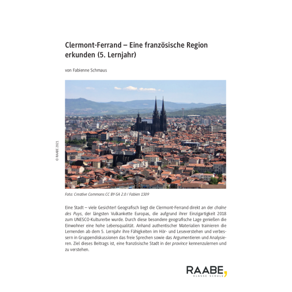 Clermont-Ferrand - Eine französische Region erkunden