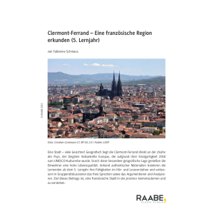 Clermont-Ferrand - Eine französische Region erkunden