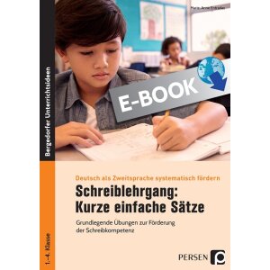 Kurze einfache Sätze - Schreiblehrgang für...