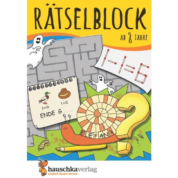 Rätselblock ab 8 Jahre (Band 1)