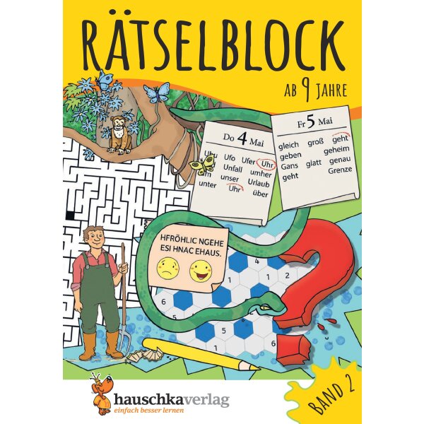 Rätselblock ab 9 Jahre (Band 2)