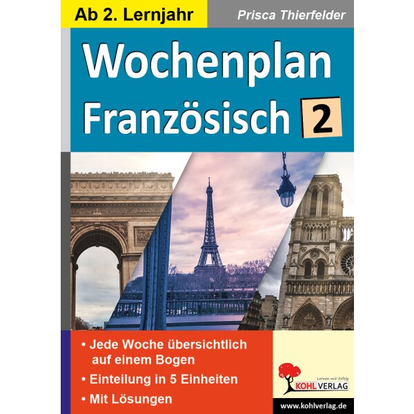 Französisch Wochenplan 2.Lernjahr