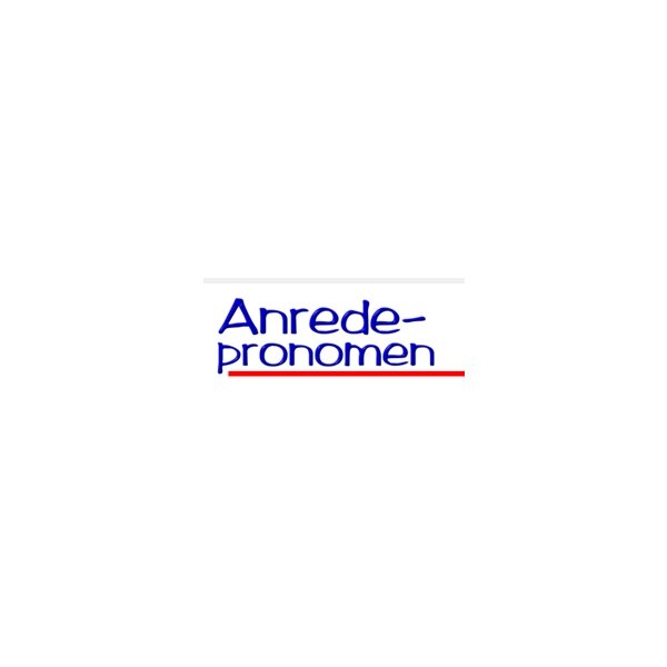Smartboard Deutsch - Anredepronomen