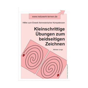 Kleinschrittige Übungen zum beidseitigen Zeichnen