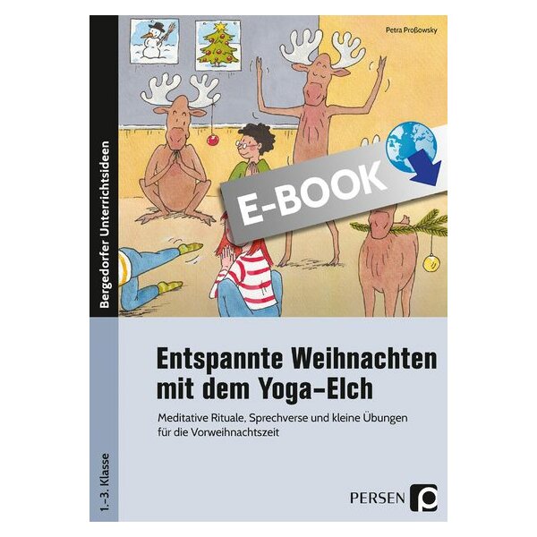 Entspannte Weihnachten mit dem Yoga-Elch