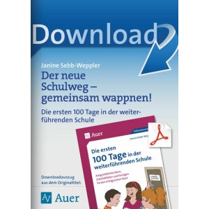 Der neue Schulweg - gemeinsam wappnen!