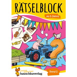 Rätselblock ab 5 Jahre (Bd. 2)