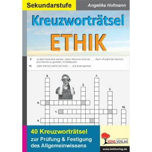 Kreuzworträtsel Ethik - Prüfung und Festigung...