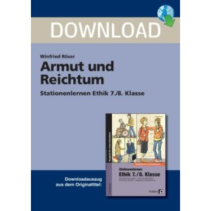 Armut und Reichtum - Ethik Kl. 7/8