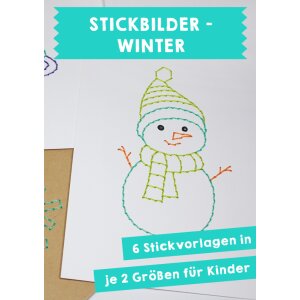 Winter - Stickbilder