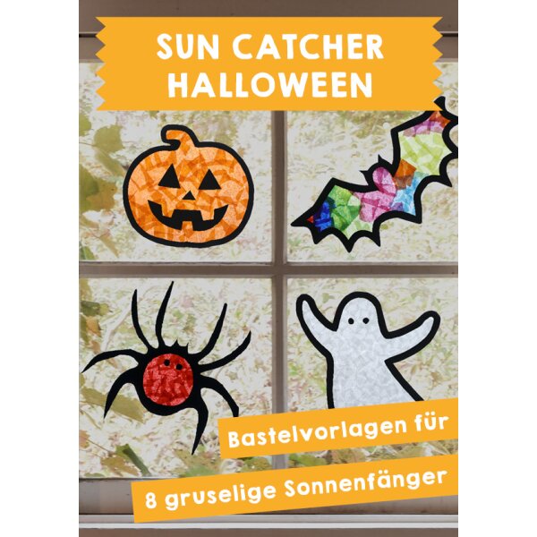 Halloween: Sun Catcher (Fensterbild)