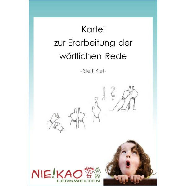 Erarbeitung der wörtlichen Rede - Klasse 3/4