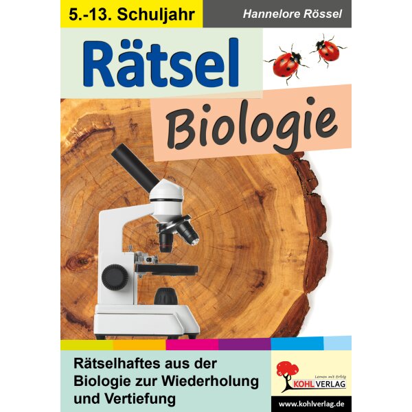 Rätsel Biologie zur Wiederholung und Vertiefung