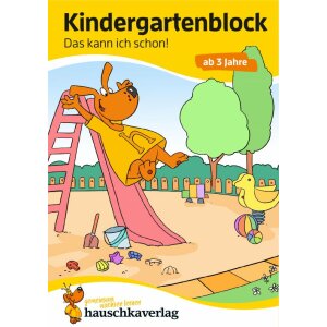 Kindergartenblock - Das kann ich schon! (3 Jahre)